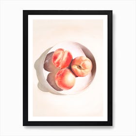 Summer Peaches Art Print