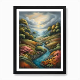 Landscape 6 Art Print