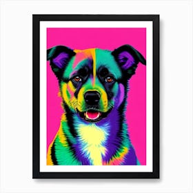 Schipperke Andy Warhol Style Dog Art Print