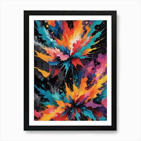 Colorful Explosion 1 Poster