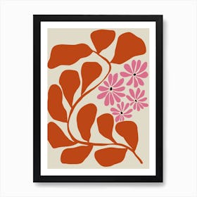 Blooming Pink Art Print