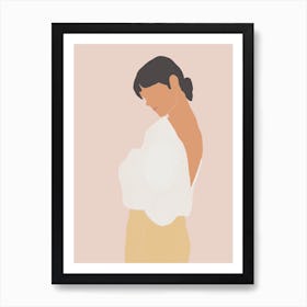 Woman Portrait 6 Art Print