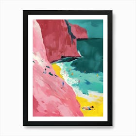 Pink Cliffs Art Print