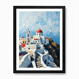 Santorini 5 Art Print