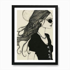 Sexy Girl 7 Art Print