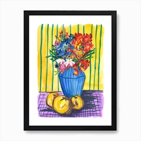 Lemon Bouquet Art Print