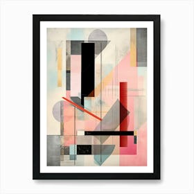 Geometric Abstraction Illustration 19 Art Print