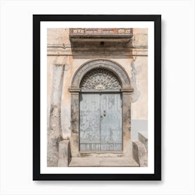 Door With Pastel Colors Art Print