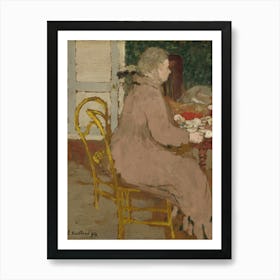 Breakfast (1894) By Edouard Vuillard Art Print