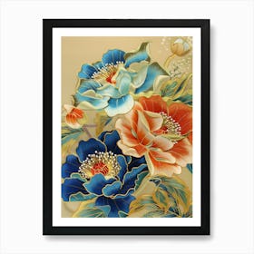 Chinese Flower Painting 26 Art Print