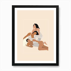 Woman Unity Art Print
