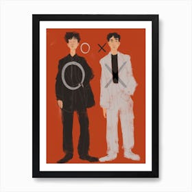 Noughts And Crosses Art Print