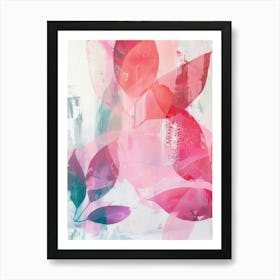 Abstract Leaves 27 Art Print