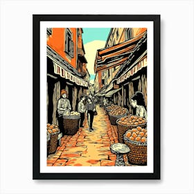 Italian Street Art Print
