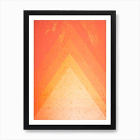 Piramids Of Fire Art Print