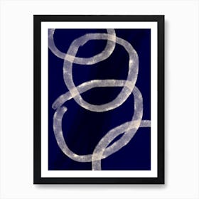 Abstracto Bubbles Art Print