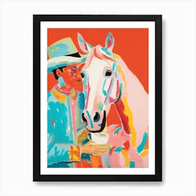 Rainbow Cowboy Art Print