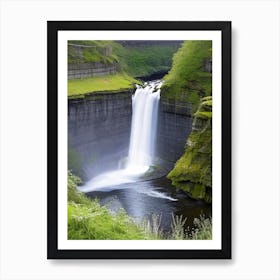 Sgwd Yr Eira, United Kingdom Majestic, Beautiful & Classic (1) Art Print