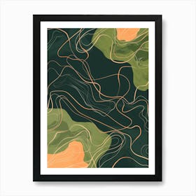 Abstract Pattern 1 Art Print