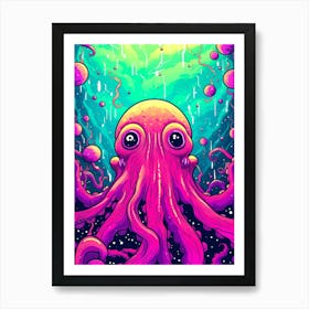 Octopus Art Print