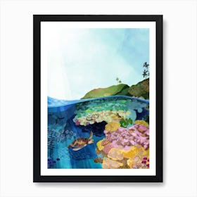 Underwater Art Print