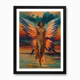 Angel Wings Art Print