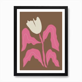 Happy Tulip Art Print