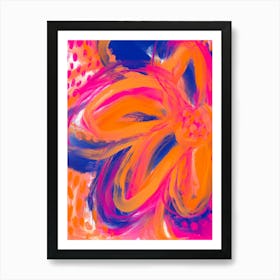 Wild Flower Impression Art Print