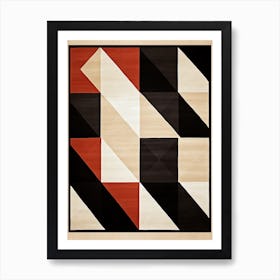 Geometric Echo 1 Art Print