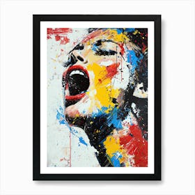 Scream, Pop Art Art Print