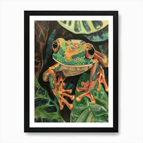 Tree Frog 7 Art Print