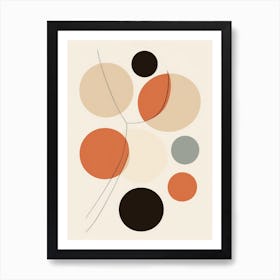 Abstract Circles 5 Art Print