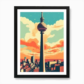 Berlin Tv Tower Art Print