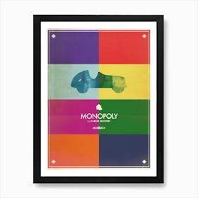 Monopoly Game Art Print