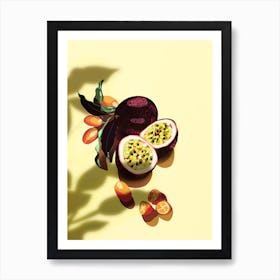 Kumkat Passion Fruit Art Print