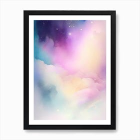 Nebula Gouache Space Art Print