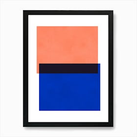 Modern and conceptual geometric 4 Art Print