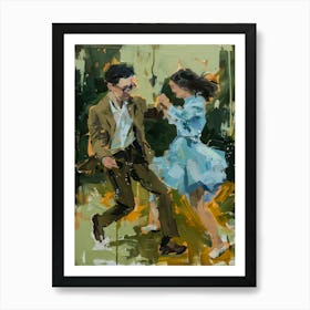 Dancers 16 Art Print