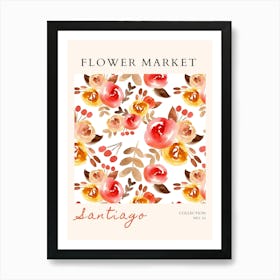 Flower Market 26 Art Print