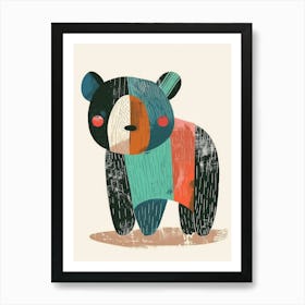 Bear Canvas Print 2 Art Print