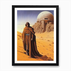 Dune Comic Style Art Print