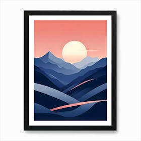 Landscape Painting 34 Art Print