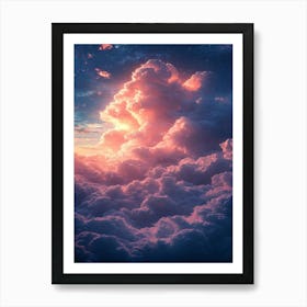 Clouds In The Sky 3 Art Print