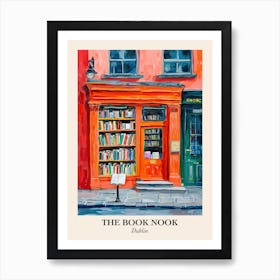 Dublin Book Nook Bookshop 3 Poster Art Print