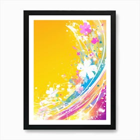 Abstract Background 25 Art Print