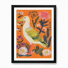 Spring Birds Albatross 2 Art Print