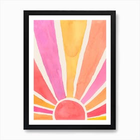 Sun Is Sunshine Art Print