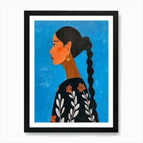 Mexican Woman 4 Art Print