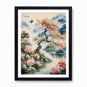 Asian Painting Art Print