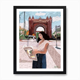 Arc De Triomf Art Print